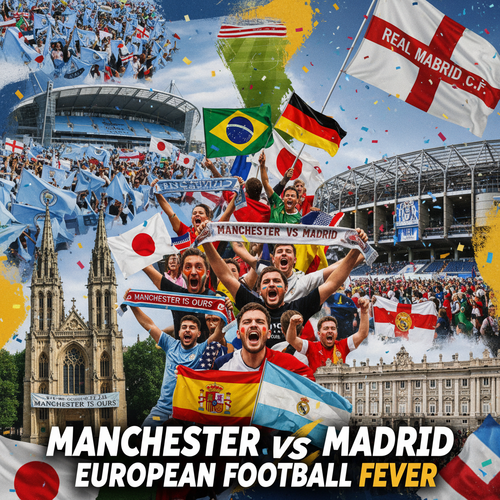 Petualangan Sepak Bola Eropa: Menggali Gairah Manchester dan Madrid
